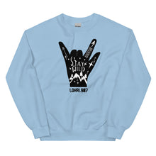 Load image into Gallery viewer, Stay Wild Crew Neck Sweatshirt