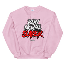 Load image into Gallery viewer, Lokal BabyMommaSlayer Crew Neck Sweatshirt