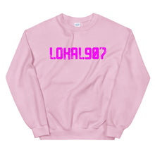 Load image into Gallery viewer, Lokal907 Pink Concrete Crew Neck Sweatshirt