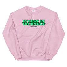 Load image into Gallery viewer, Invest In Yourself Crew Neck Sweatshirt