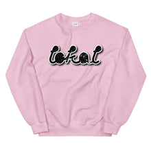 Load image into Gallery viewer, Lokal Black Bubble Crew Neck Sweatshirt