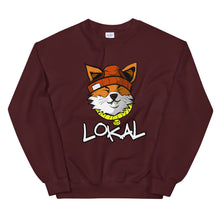 Load image into Gallery viewer, Lokal Fox Crew Neck Sweatshirt