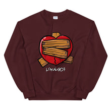 Load image into Gallery viewer, Lokal Fixed-It Heart Crew Neck Sweatshirt