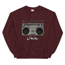 Load image into Gallery viewer, Lokal BoomBox Crew Neck Sweatshirt