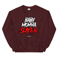 Load image into Gallery viewer, Lokal BabyMommaSlayer Crew Neck Sweatshirt