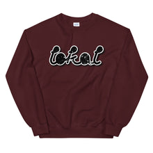 Load image into Gallery viewer, Lokal Black Bubble Crew Neck Sweatshirt