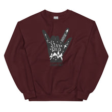 Load image into Gallery viewer, Stay Wild Crew Neck Sweatshirt