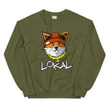 Load image into Gallery viewer, Lokal Fox Crew Neck Sweatshirt