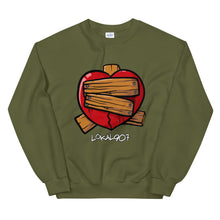 Load image into Gallery viewer, Lokal Fixed-It Heart Crew Neck Sweatshirt