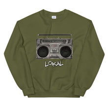 Load image into Gallery viewer, Lokal BoomBox Crew Neck Sweatshirt