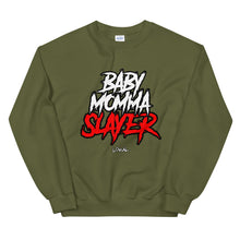 Load image into Gallery viewer, Lokal BabyMommaSlayer Crew Neck Sweatshirt