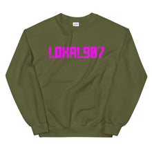 Load image into Gallery viewer, Lokal907 Pink Concrete Crew Neck Sweatshirt