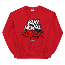Load image into Gallery viewer, Lokal BabyMommaSlayer Crew Neck Sweatshirt