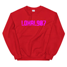Load image into Gallery viewer, Lokal907 Pink Concrete Crew Neck Sweatshirt