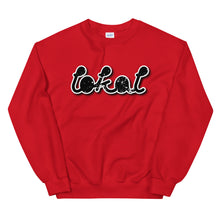 Load image into Gallery viewer, Lokal Black Bubble Crew Neck Sweatshirt