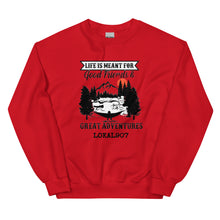Load image into Gallery viewer, Lokal Good Friends Great Adventures Sweatshirt
