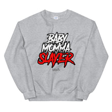 Load image into Gallery viewer, Lokal BabyMommaSlayer Crew Neck Sweatshirt