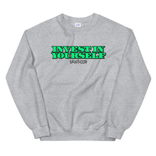 Load image into Gallery viewer, Invest In Yourself Crew Neck Sweatshirt