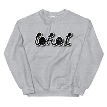 Load image into Gallery viewer, Lokal Black Bubble Crew Neck Sweatshirt
