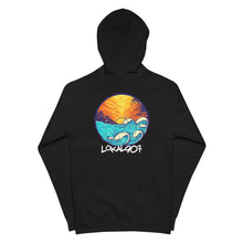 Load image into Gallery viewer, Lokal Midnight Sun Zip Up Hoodie