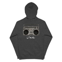 Load image into Gallery viewer, Lokal BoomBox Zip Up Hoodie