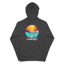 Load image into Gallery viewer, Lokal Midnight Sun Zip Up Hoodie