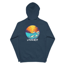 Load image into Gallery viewer, Lokal Midnight Sun Zip Up Hoodie