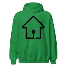 Load image into Gallery viewer, Black PlugHouse Alpha Hoodie
