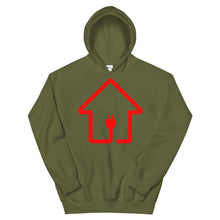 Load image into Gallery viewer, 3XL-5XL Red PlugHouse Logo Hoodies