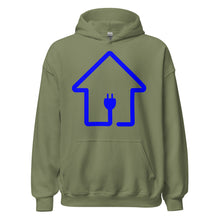 Load image into Gallery viewer, Blue PlugHouse Alpha Hoodie
