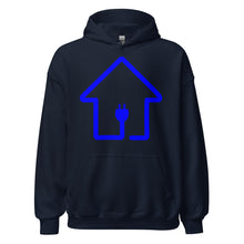 Load image into Gallery viewer, Blue PlugHouse Alpha Hoodie