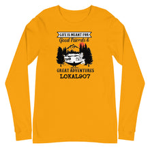 Load image into Gallery viewer, Lokal Good Friends Great Adventures Long Sleeve Tee