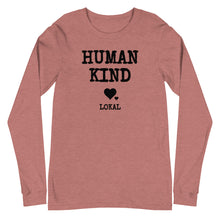Load image into Gallery viewer, Lokal Human Kind Long Sleeve Tee