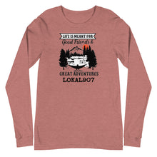 Load image into Gallery viewer, Lokal Good Friends Great Adventures Long Sleeve Tee