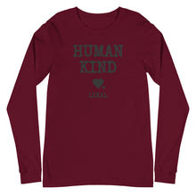 Load image into Gallery viewer, Lokal Human Kind Long Sleeve Tee