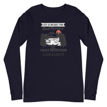 Load image into Gallery viewer, Lokal Good Friends Great Adventures Long Sleeve Tee