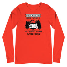 Load image into Gallery viewer, Lokal Good Friends Great Adventures Long Sleeve Tee