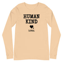 Load image into Gallery viewer, Lokal Human Kind Long Sleeve Tee