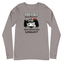 Load image into Gallery viewer, Lokal Good Friends Great Adventures Long Sleeve Tee