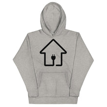 Load image into Gallery viewer, PlugHouse Black Logo Hoodie