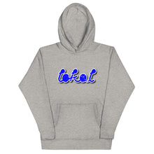 Load image into Gallery viewer, Lokal Blue Bubble Hoodie