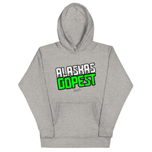 Load image into Gallery viewer, Alaskas Dopest Green Hoodie