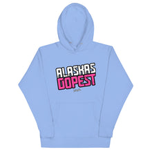 Load image into Gallery viewer, Alaskas Dopest Pink Hoodie