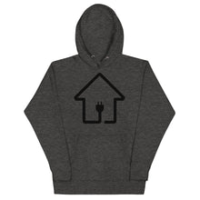 Load image into Gallery viewer, PlugHouse Black Logo Hoodie