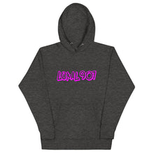 Load image into Gallery viewer, Lokal907 Pink Scratch Hoodie