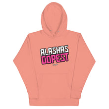 Load image into Gallery viewer, Alaskas Dopest Pink Hoodie