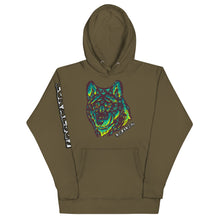 Load image into Gallery viewer, Lokal Raised By The Wolves Hoodie