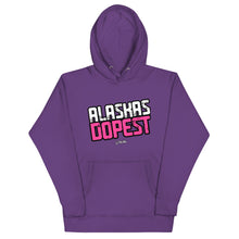Load image into Gallery viewer, Alaskas Dopest Pink Hoodie