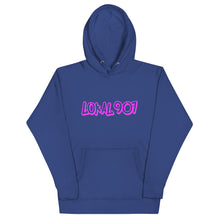 Load image into Gallery viewer, Lokal907 Pink Scratch Hoodie
