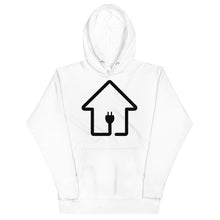 Load image into Gallery viewer, PlugHouse Black Logo Hoodie